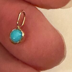 Ariel Gordon Gold and Turquoise Pendant